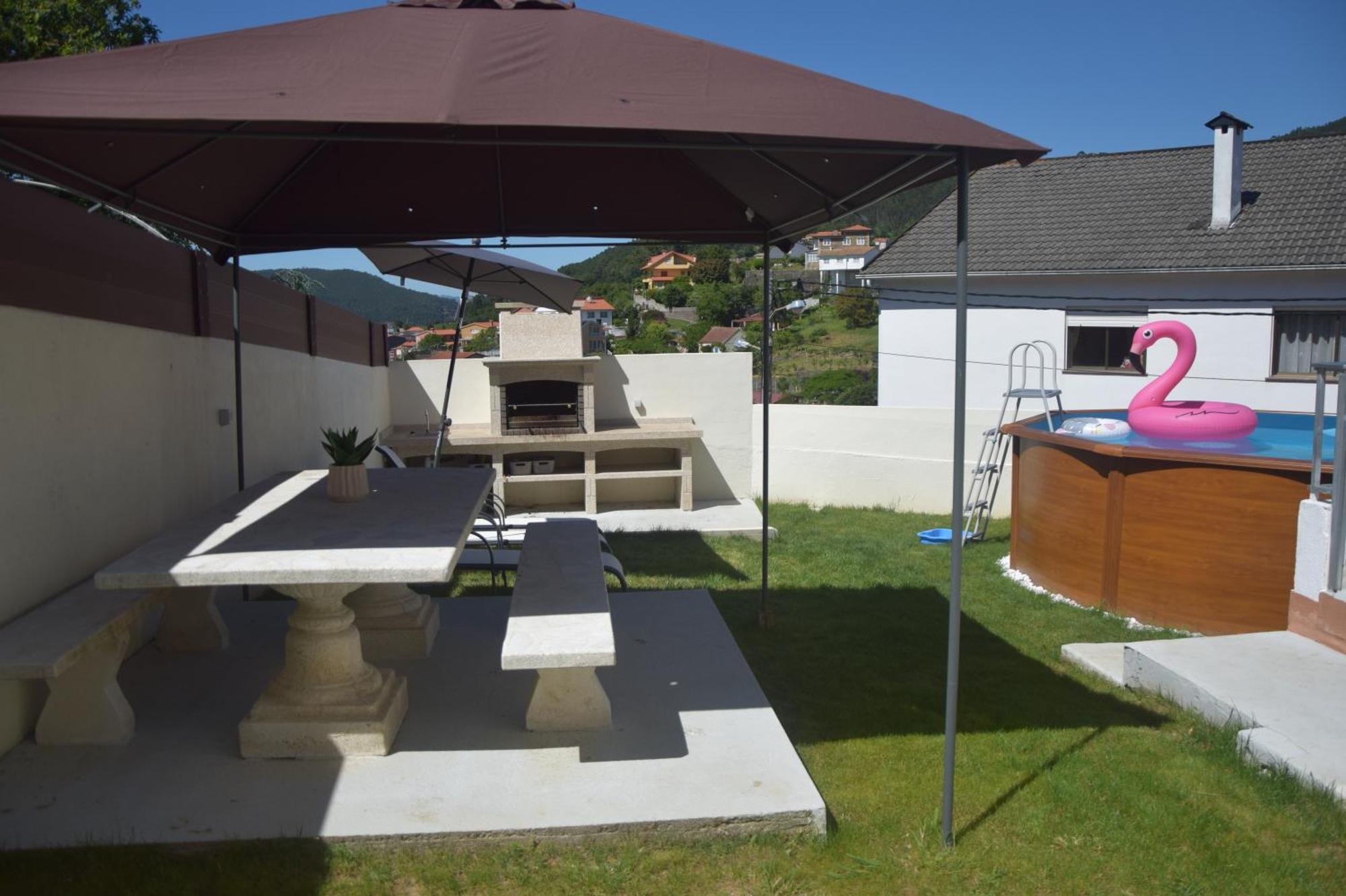 Villa Casa En Chapela, Con Vistas A La Ria De Vigo Extérieur photo